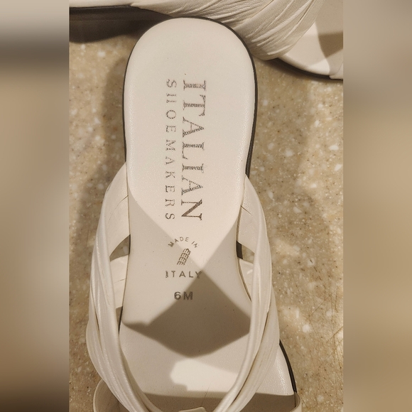 Italian Shoemakers Woman's Finer Wedge Sandle's Size 6M $18 - Picture 8 of 11